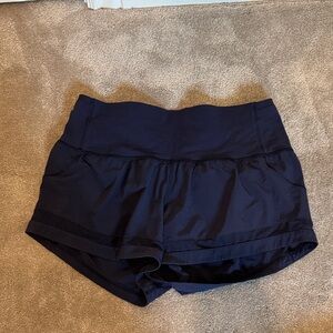 Lululemon Athletica Dark Blue Athletic Shorts